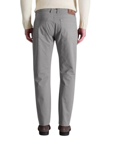 Jeckerson Pantalon homme gris coton stretch