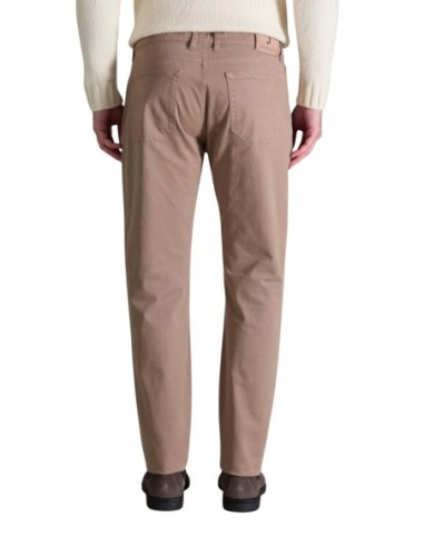 Jeckerson Pantalon homme beige coton stretch