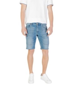 Jeckerson Bermuda homme bleu coton stretch
