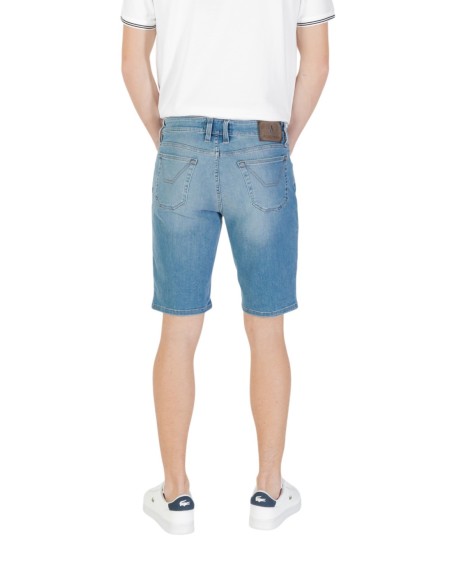 Jeckerson Bermuda homme bleu coton stretch