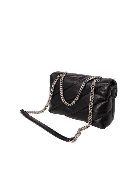 Pinko Sac femme noir cuir bandoulière