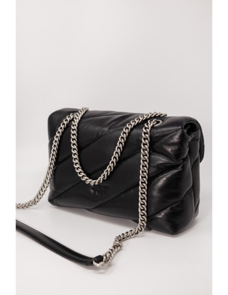 Pinko Sac femme noir cuir bandoulière