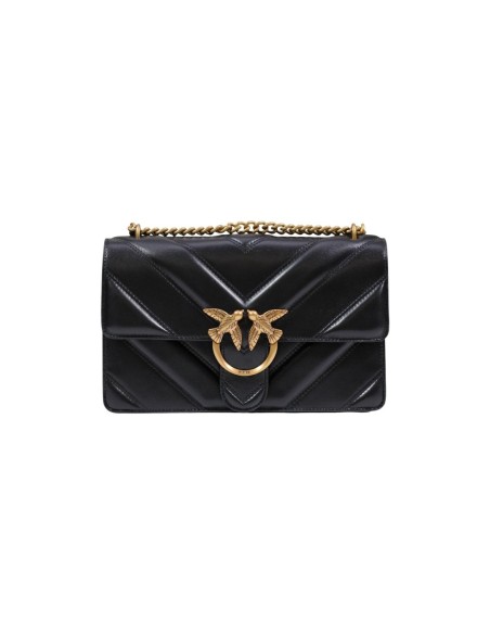 Pinko Sac femme noir cuir élégant
