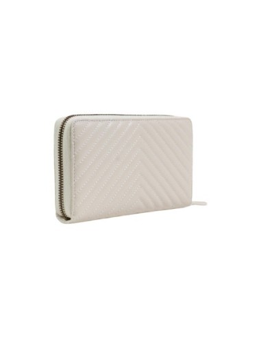 Pinko Portefeuille femme blanc zippé