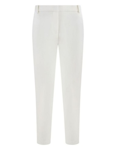 Pinko Pantalon femme blanc viscose