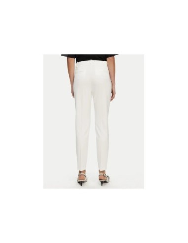 Pinko Pantalon femme blanc viscose