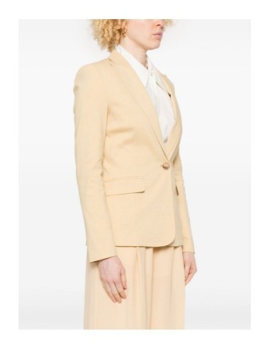 Pinko Veste femme jaune lin