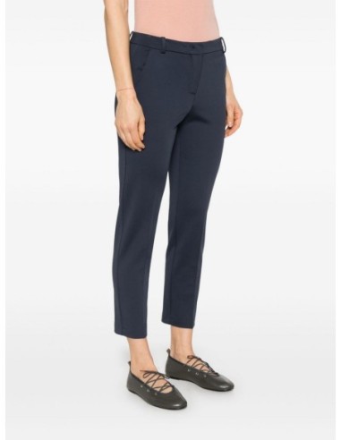 Pinko Pantalon femme bleu viscose