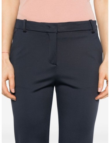 Pinko Pantalon femme bleu viscose