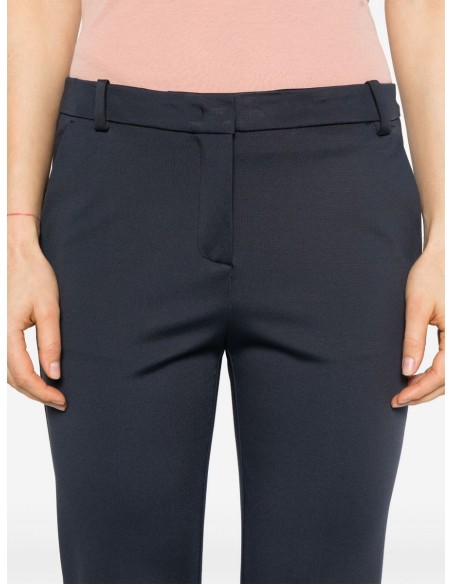 Pinko Pantalon femme bleu viscose