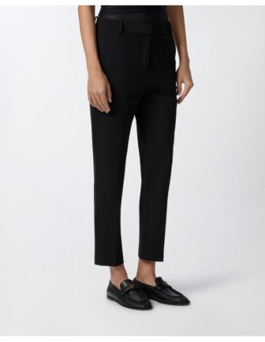 Pinko Pantalon femme noir viscose