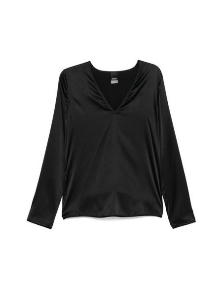Pinko Blouse femme noire soie