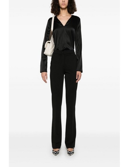 Pinko Blouse femme noire soie