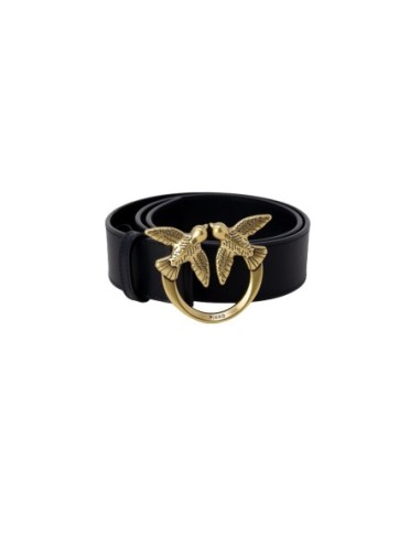Pinko Ceinture femme noire cuir