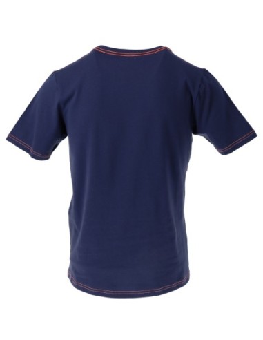 Jeckerson T‑shirt homme bleu imprimé