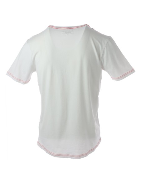 Jeckerson T‑shirt homme blanc imprimé
