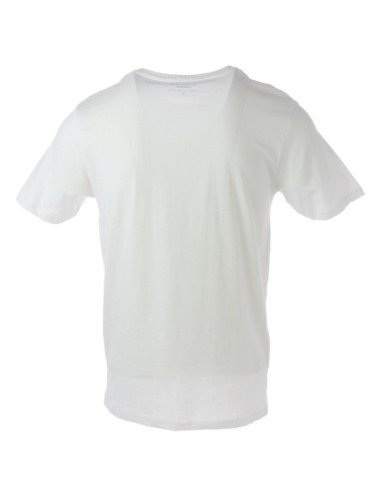 Jeckerson T‑shirt homme blanc coton