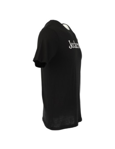 Jeckerson T‑shirt homme noir coton