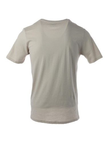 Jeckerson T‑shirt homme beige imprimé