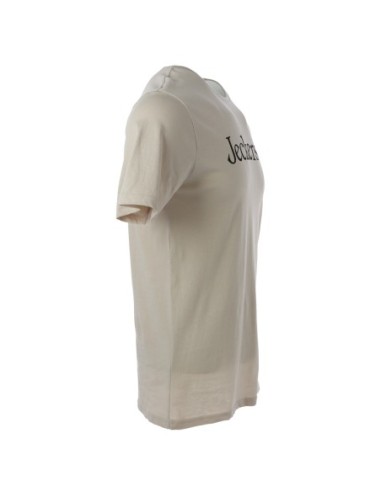 Jeckerson T‑shirt homme beige imprimé
