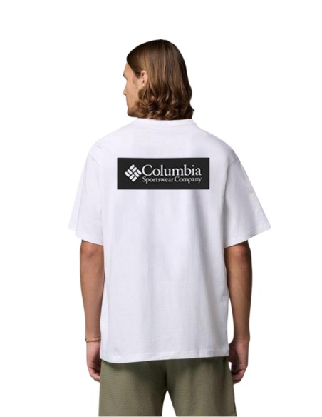 Columbia T‑shirt homme blanc