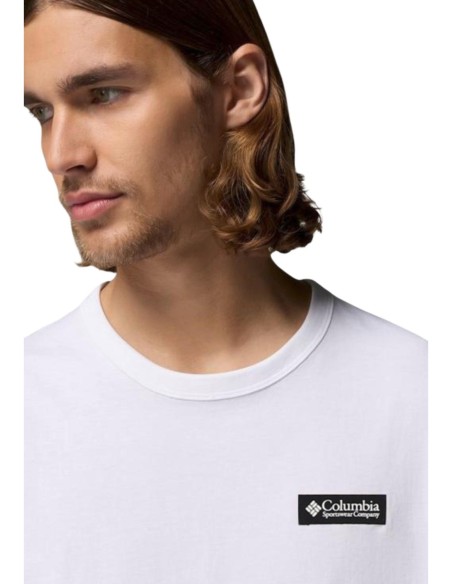 Columbia T‑shirt homme blanc
