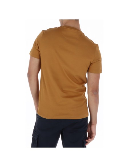 Timberland T‑shirt homme camel coton