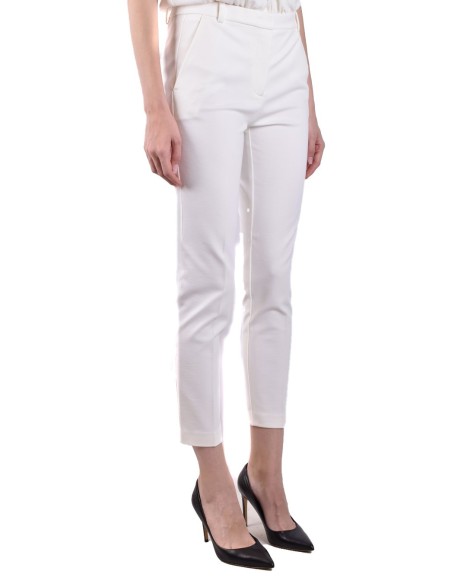 Pinko Pantalon femme blanc hiver