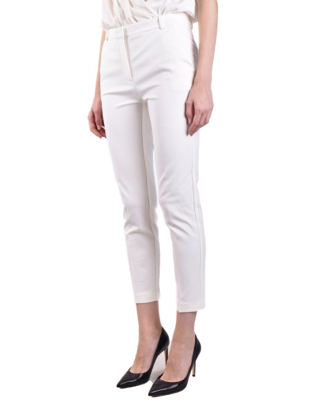 Pinko Pantalon femme blanc hiver