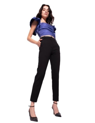 Pinko Pantalon femme noir hiver