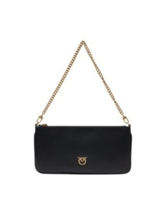 Pinko Sac femme noir cuir zip