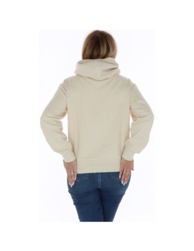 Champion Sweat femme beige capuche