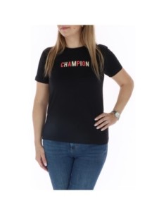 Champion T‑shirt femme noir coton