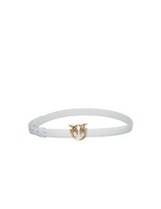 Pinko Ceinture femme blanche cuir