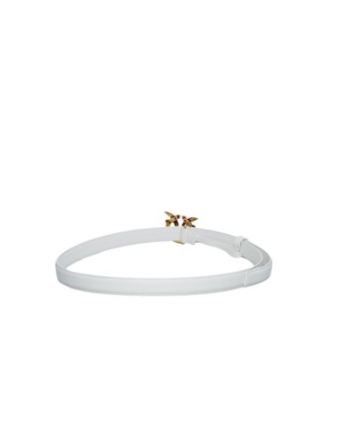 Pinko Ceinture femme blanche cuir