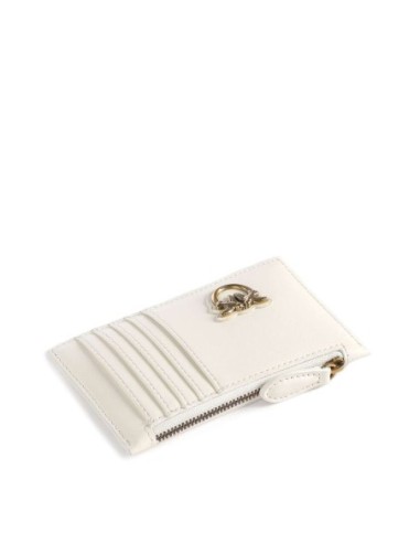 Pinko Portefeuille femme blanc cuir