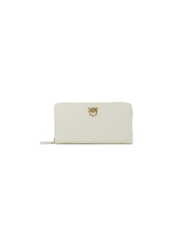 Pinko Portefeuille femme beige cuir