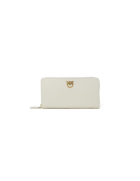 Pinko Portefeuille femme beige cuir
