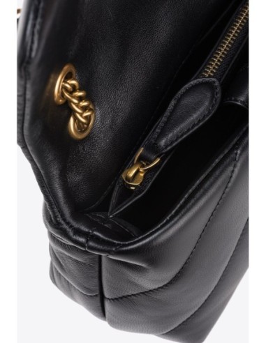 Pinko Sac femme noir cuir élégant