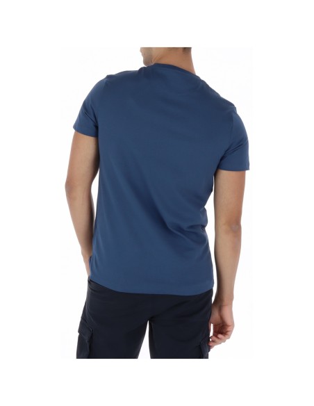 Timberland T-shirt homme bleu coton
