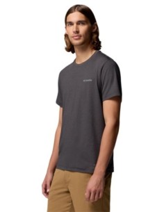 Columbia T-shirt homme noir imprimé