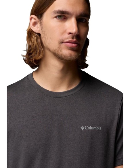 Columbia T-shirt homme noir imprimé