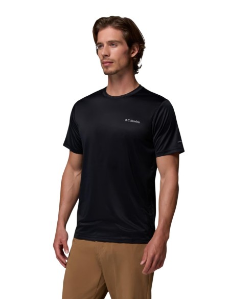 Columbia T-shirt homme noir polyester