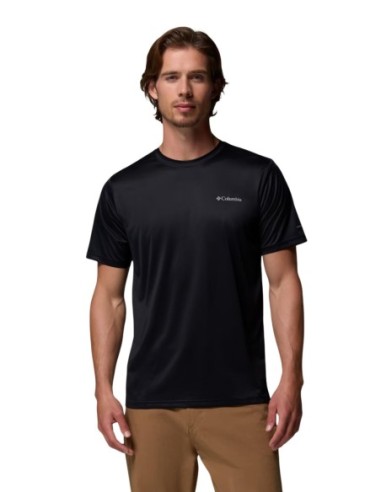 Columbia T-shirt homme noir polyester