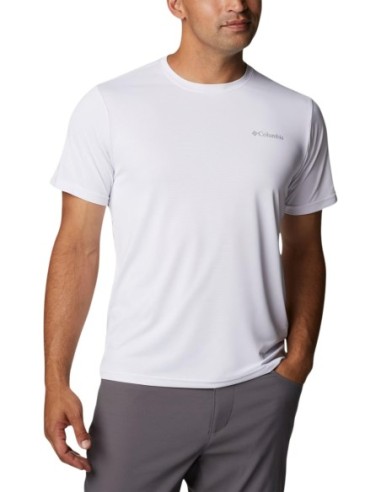 Columbia T-shirt homme blanc polyester