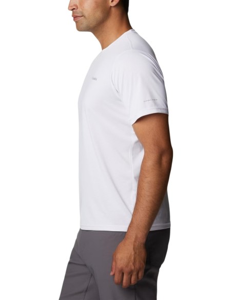 Columbia T-shirt homme blanc polyester