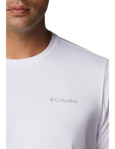 Columbia T-shirt homme blanc polyester