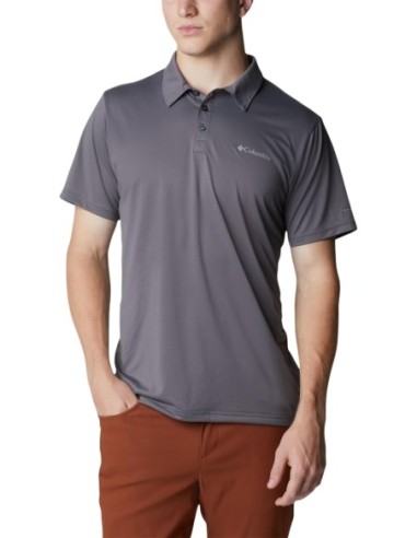Columbia Polo homme gris