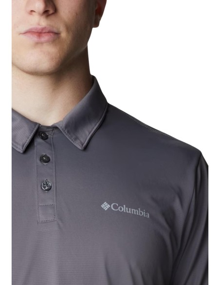 Columbia Polo homme gris