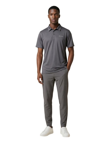 Columbia Polo homme gris